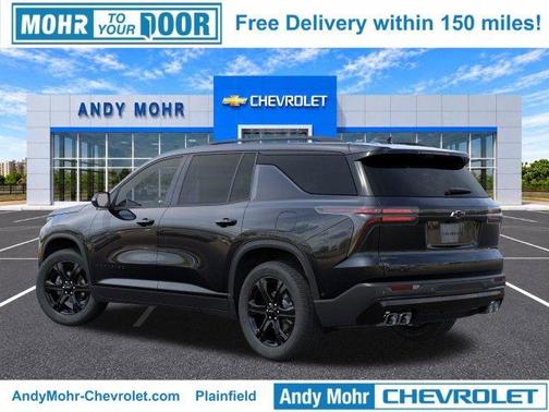 Black Metallic 2027 Chevrolet Traverse LT