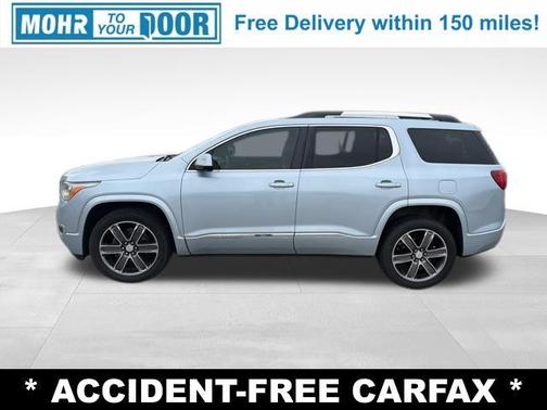Sky Blue Metallic 2017 GMC Acadia Denali