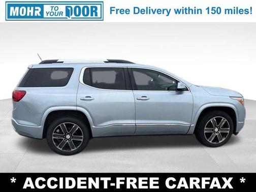 Sky Blue Metallic 2017 GMC Acadia Denali