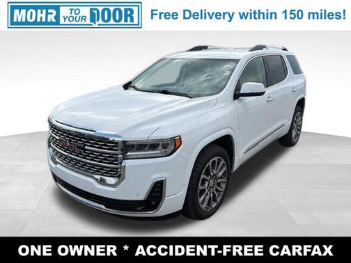 Summit White 2023 GMC Acadia Denali