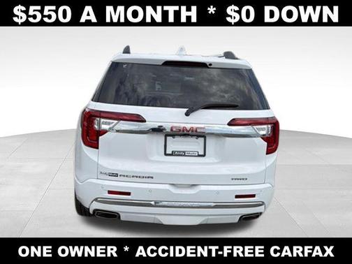 Summit White 2023 GMC Acadia Denali