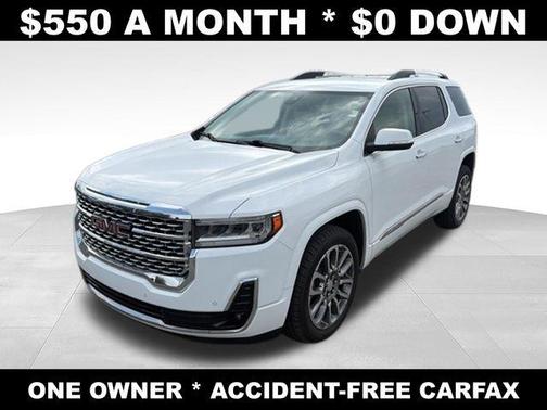 Summit White 2023 GMC Acadia Denali