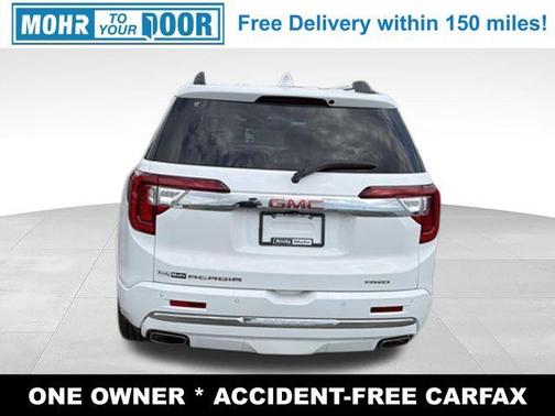 Summit White 2023 GMC Acadia Denali