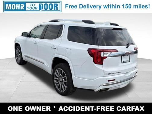 Summit White 2023 GMC Acadia Denali