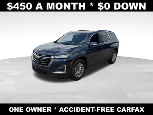 Northsky Blue Metallic 2023 Chevrolet Traverse LT Cloth