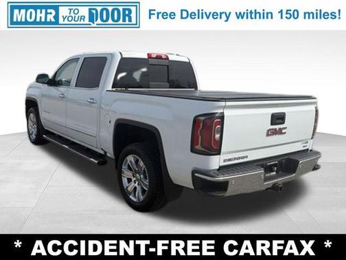 Summit White 2018 GMC Sierra 1500 SLT