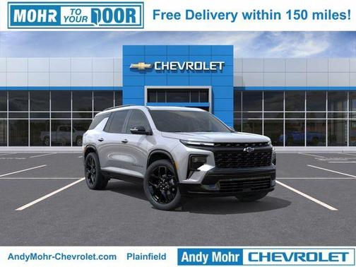 Sterling Gray Metallic 2026 Chevrolet Traverse RS