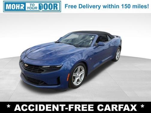 Blue Metallic 2020 Chevrolet Camaro 3LT