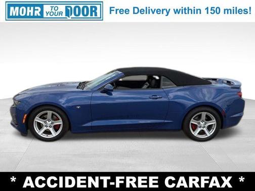 Blue Metallic 2020 Chevrolet Camaro 3LT