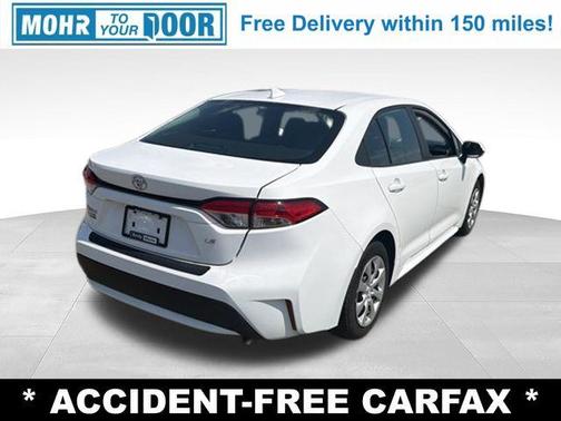 Super White 2021 Toyota Corolla LE