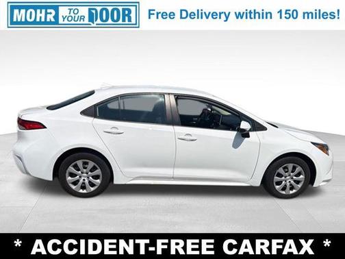 Super White 2021 Toyota Corolla LE