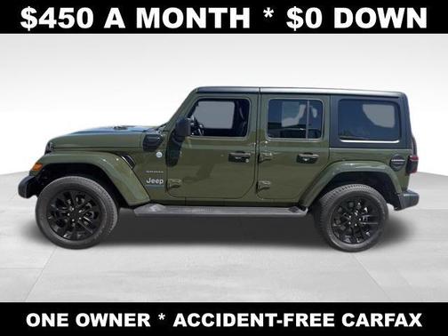 Sarge Green Clearcoat 2023 Jeep Wrangler 4xe Sahara