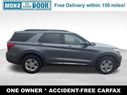 Carbonized Gray Metallic 2022 Ford Explorer XLT