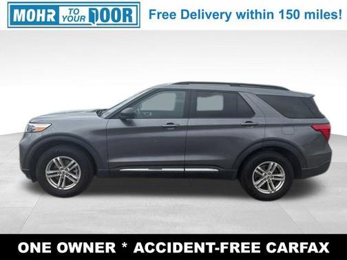 Carbonized Gray Metallic 2022 Ford Explorer XLT