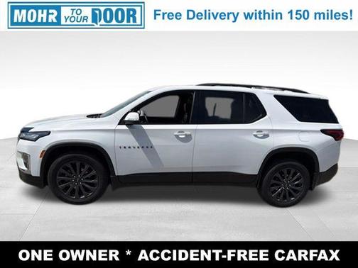 Summit White 2023 Chevrolet Traverse RS