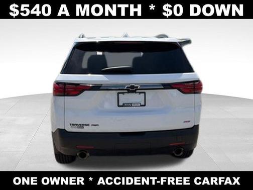 Summit White 2023 Chevrolet Traverse RS