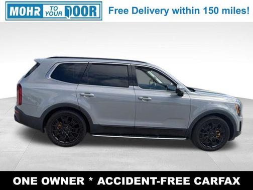 Wolf Gray 2021 Kia Telluride SX