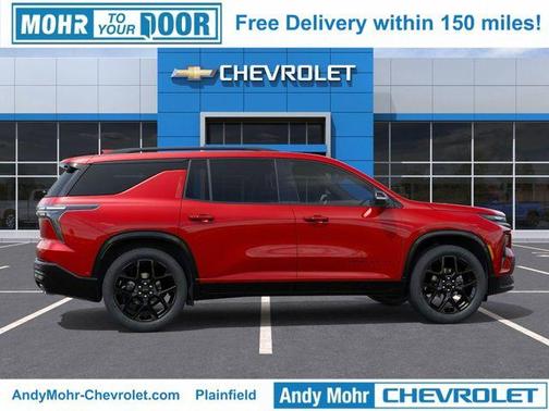 Radiant Red 2026 Chevrolet Traverse RS