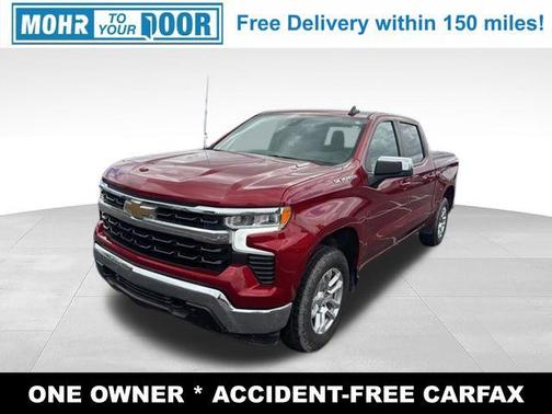 Cherry Red 2022 Chevrolet Silverado 1500 LT
