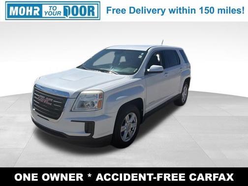 White Frost Tri-Coat 2016 GMC Terrain SLE-1
