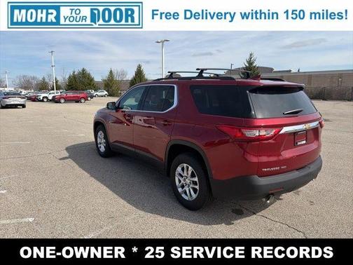Cajun Red Tintcoat 2019 Chevrolet Traverse LT Cloth