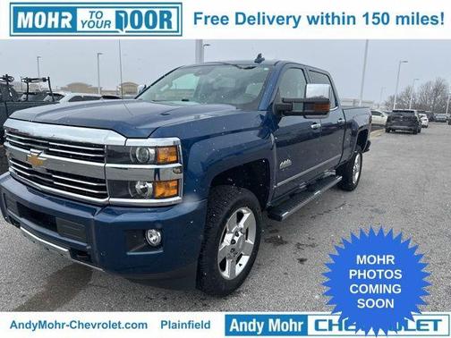 Deep Ocean Blue 2017 Chevrolet Silverado 2500 High Country