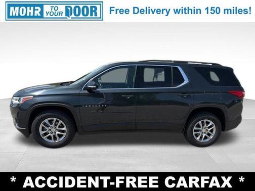 Graphite Metallic 2019 Chevrolet Traverse LT Cloth