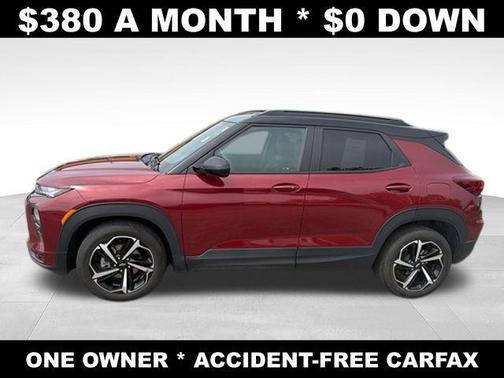 Crimson 2023 Chevrolet Trailblazer RS