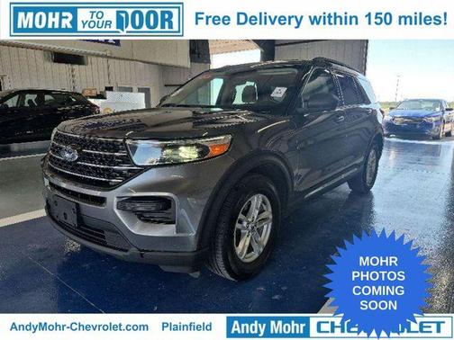 Carbonized Gray Metallic 2022 Ford Explorer XLT