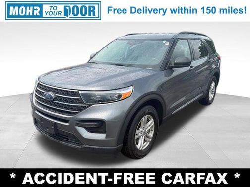 Carbonized Gray Metallic 2022 Ford Explorer XLT
