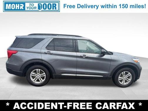 Carbonized Gray Metallic 2022 Ford Explorer XLT