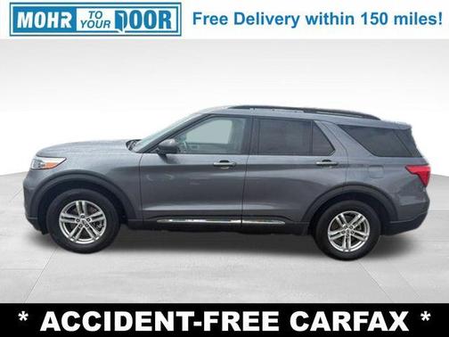 Carbonized Gray Metallic 2022 Ford Explorer XLT