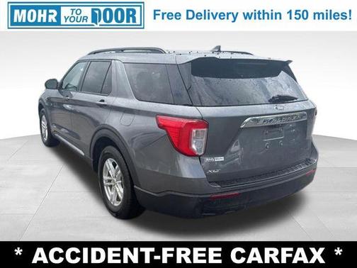 Carbonized Gray Metallic 2022 Ford Explorer XLT