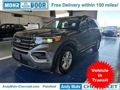 Carbonized Gray Metallic 2022 Ford Explorer XLT