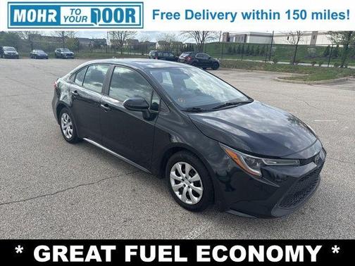 Black Sand Pearl 2022 Toyota Corolla LE