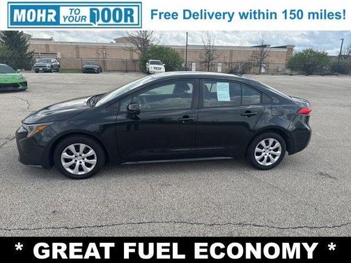 Black Sand Pearl 2022 Toyota Corolla LE