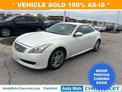 Moonlight White 2009 INFINITI G37