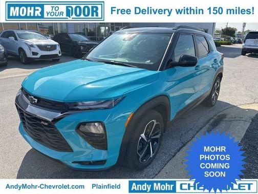 Oasis Blue 2021 Chevrolet Trailblazer RS