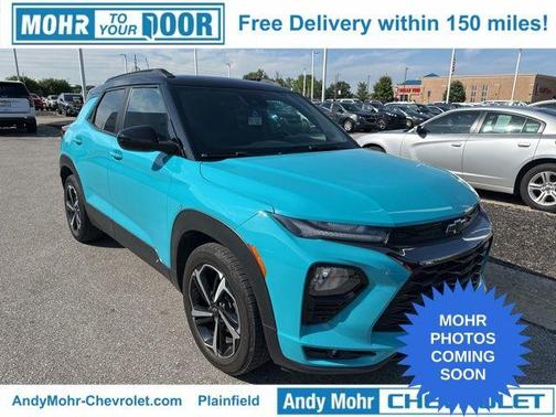 Oasis Blue 2021 Chevrolet Trailblazer RS