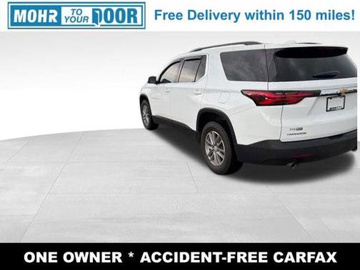 Summit White 2023 Chevrolet Traverse LT Leather