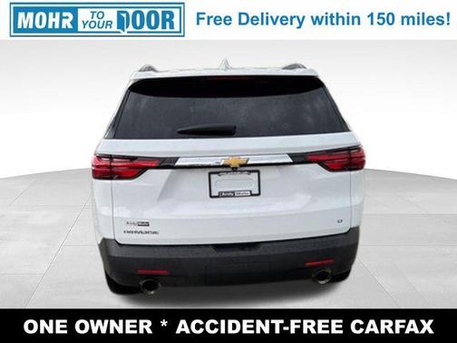 Summit White 2023 Chevrolet Traverse LT Leather