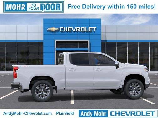 Summit White 2026 Chevrolet Silverado 1500 LT