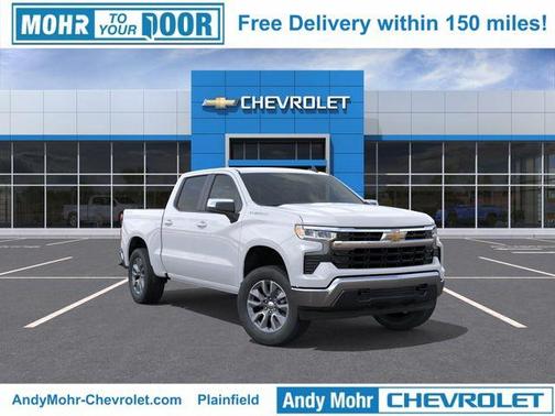 Summit White 2026 Chevrolet Silverado 1500 LT