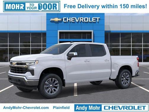 Summit White 2026 Chevrolet Silverado 1500 LT