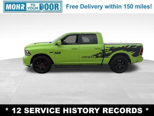 Sublime Clearcoat Metallic 2017 RAM 1500 Sport