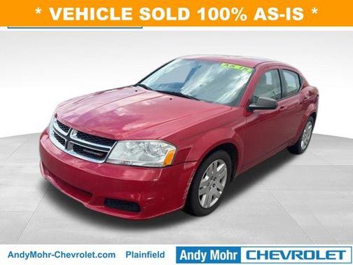 Red Line 2012 Dodge Avenger SE