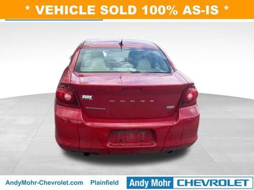 Red Line 2012 Dodge Avenger SE
