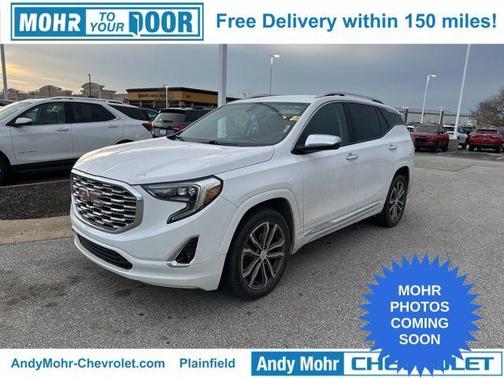 Summit White 2018 GMC Terrain Denali