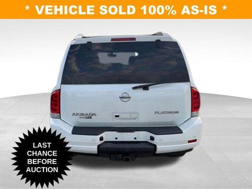 Pearl White 2015 Nissan Armada Platinum