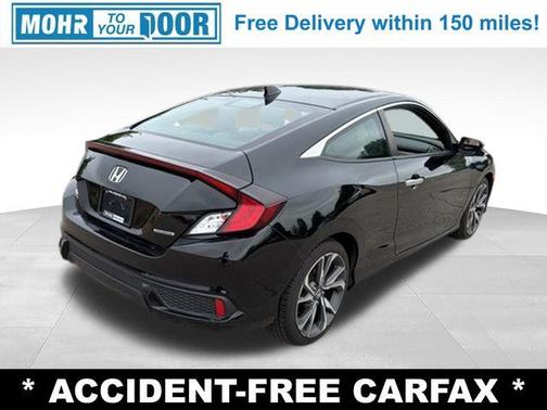 Crystal Black Pearl 2020 Honda Civic Touring